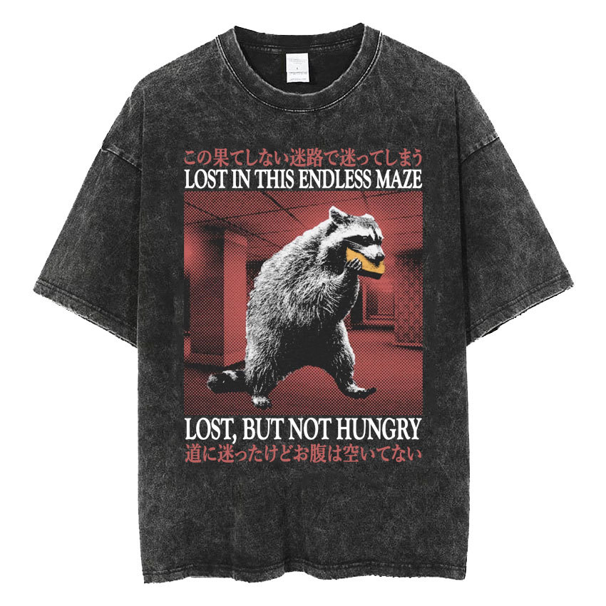 Fashion Personality Frog Print Men's T-shirt - Image 3